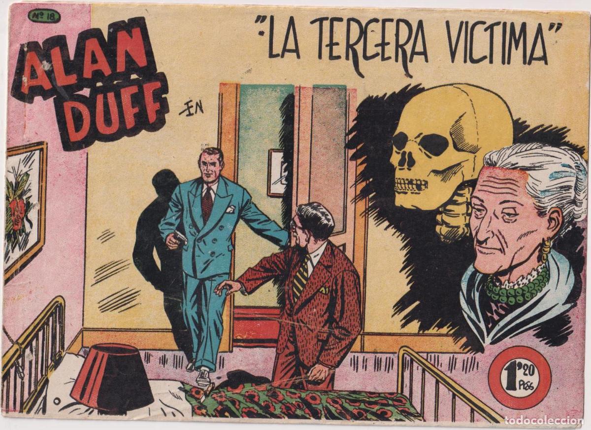 Tebeos: Alan Duff n&ordm; 18. marco 1952 - Foto 1