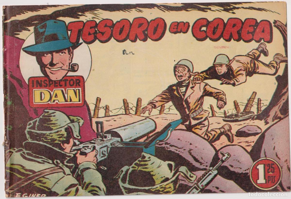 Tebeos: Inspector Dan n&ordm; 33. Bruguera 1951 - Foto 1