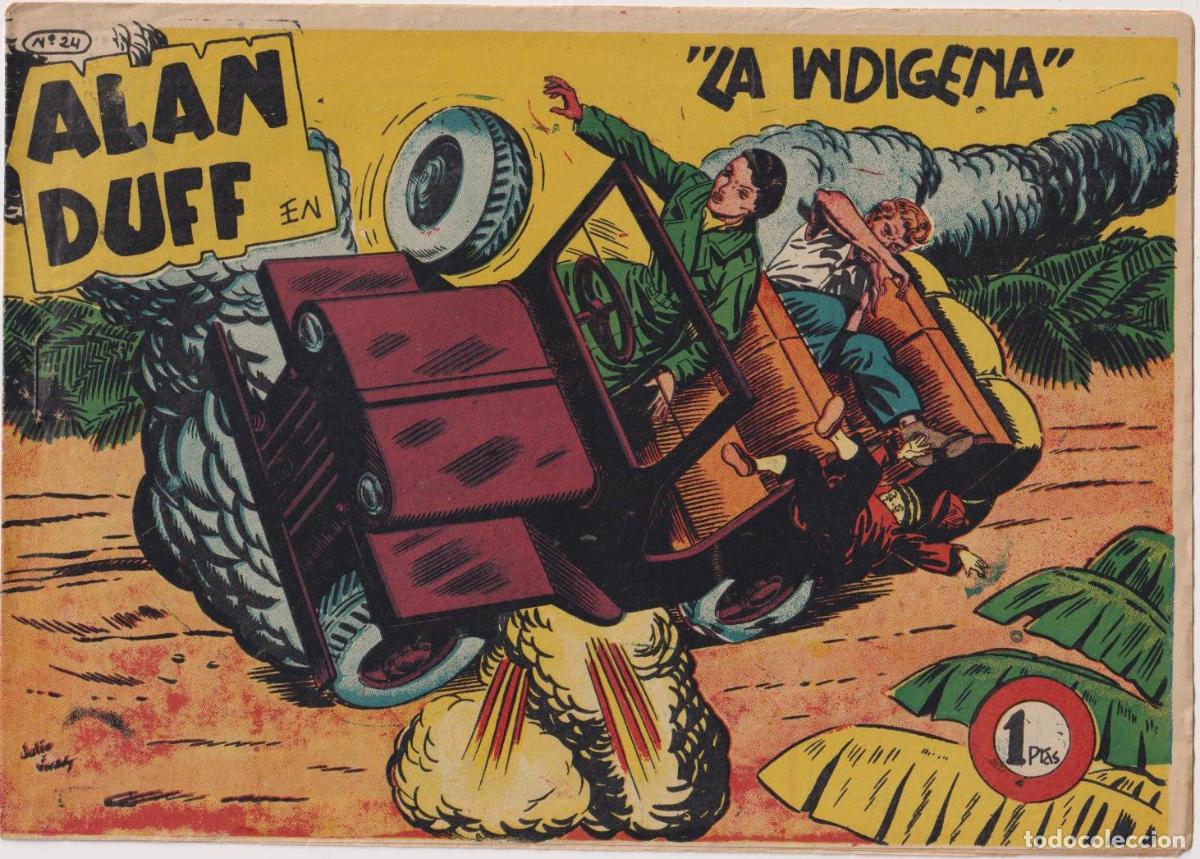 Tebeos: Alan Duff n&ordm; 24. marco 1952. MUY ESCASO - Foto 1