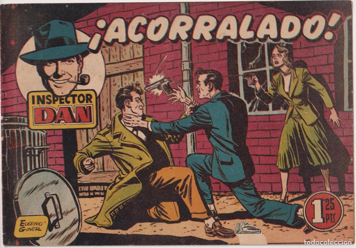 Tebeos: Inspector Dan n&ordm; 27. Bruguera 1951 - Foto 1