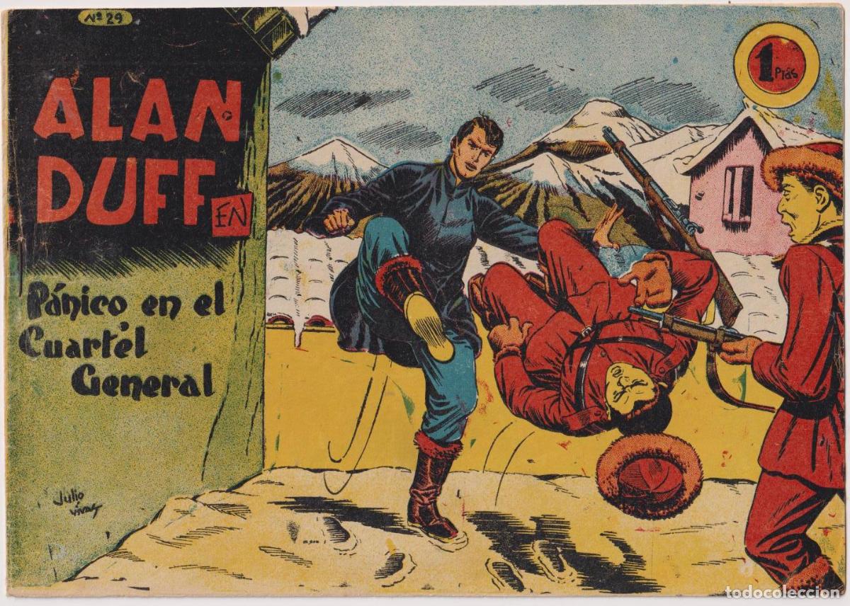 Tebeos: Alan Duff n&ordm; 29. marco 1952. DIF&Iacute;CIL - Foto 1