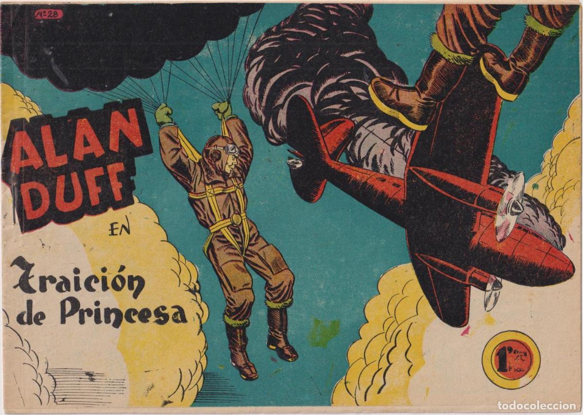Tebeos: Alan Duff n&ordm; 28. marco 1952. DIF&Iacute;CIL - Foto 1
