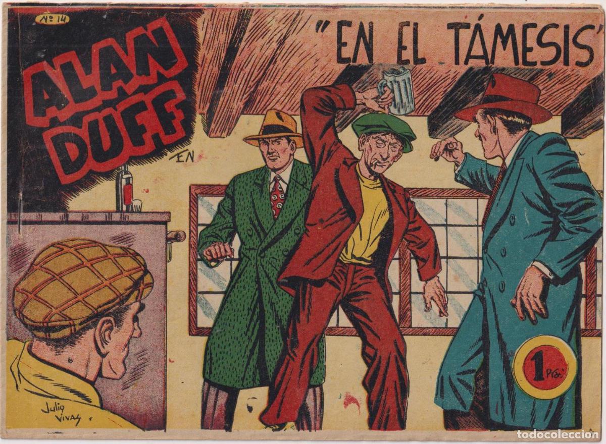 Tebeos: Alan Duff n&ordm; 14. marco 1952 - Foto 1