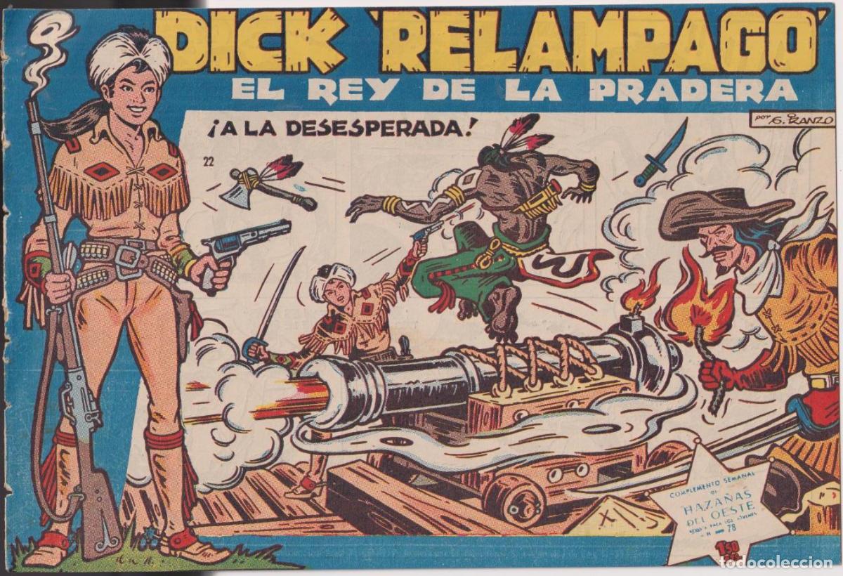 Tebeos: Dick Rel&aacute;mpago n&ordm; 22. Toray 1960 - Foto 1