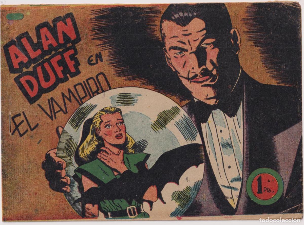 Tebeos: Alan Duff n&ordm; 11. marco 1952. DIF&Iacute;CIL - Foto 1