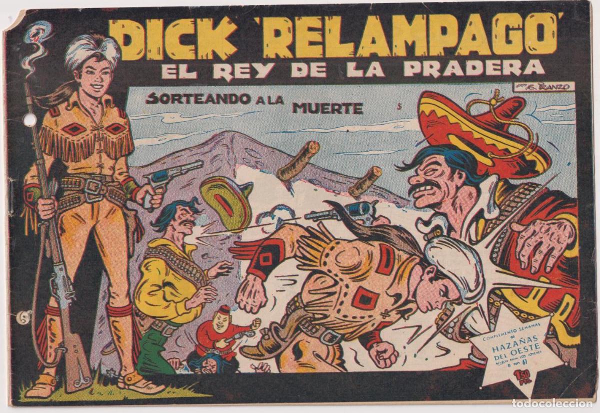 Tebeos: Dick Rel&aacute;mpago n&ordm; 5. Toray 1960 - Foto 1