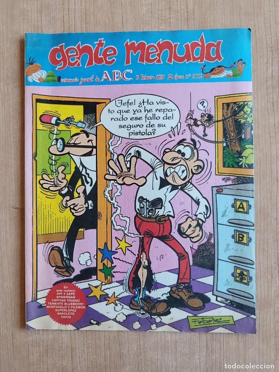 Giornalini: COMIC GENTE MENUDA, SEMANARIO JUVENIL DE ABC, EDICIONES EL PRADO, II &Eacute;POCA, N&ordm; 273, 1995 ... L5879
