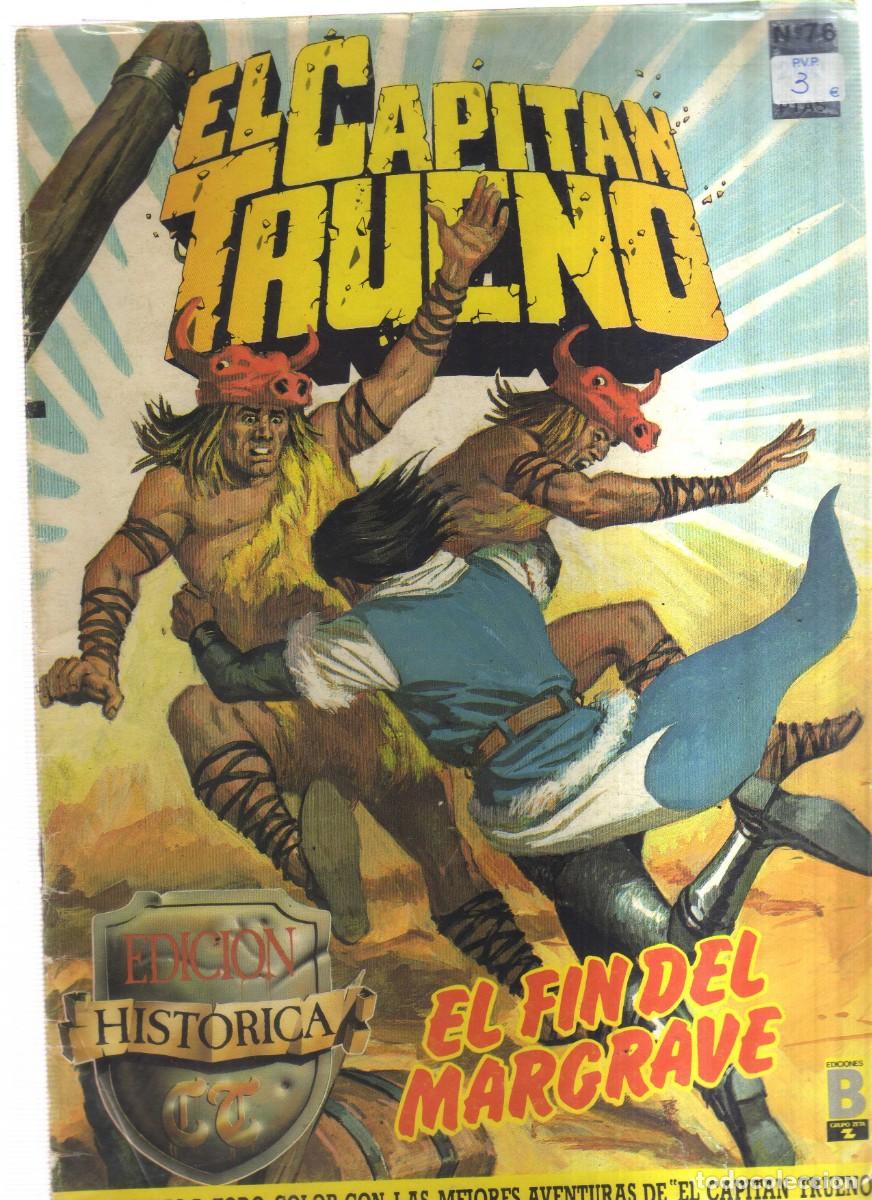 Tebeos: EL CAPITAN TRUENO EDICION HISTORICA N,76 - Foto 1