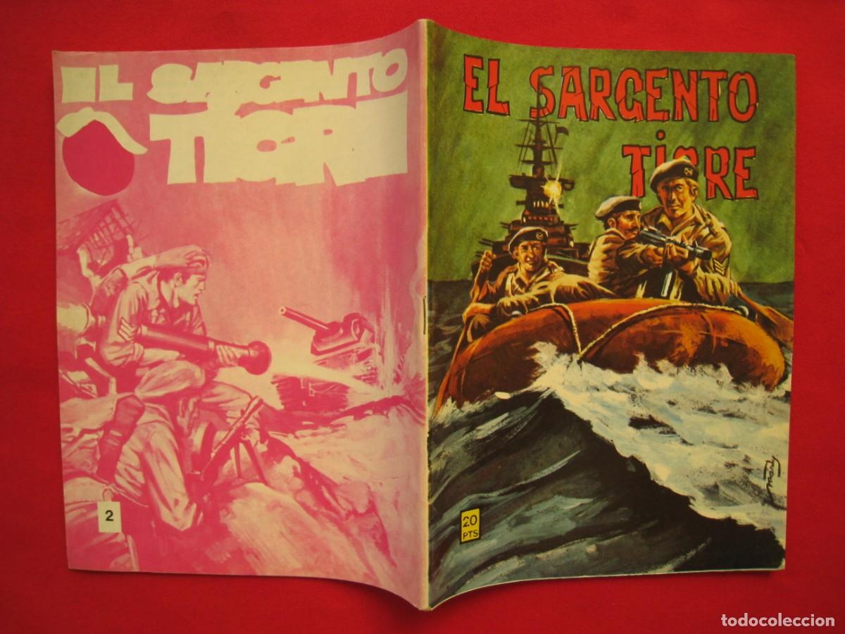 Tebeos: EL SARGENTO TIGRE - N&ordm; 2 - EDITORIAL VILMAR. - Foto 2