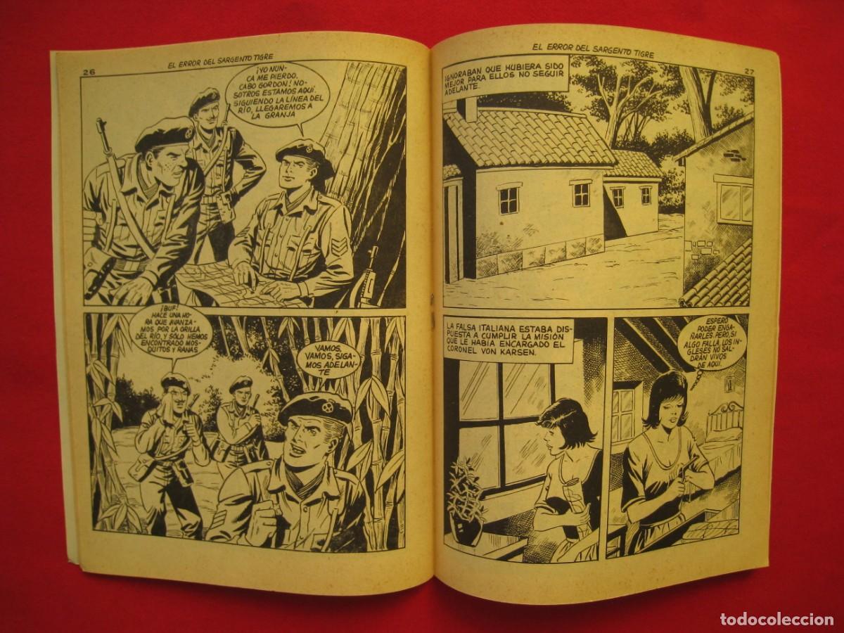 Tebeos: EL SARGENTO TIGRE - N&ordm; 2 - EDITORIAL VILMAR. - Foto 5