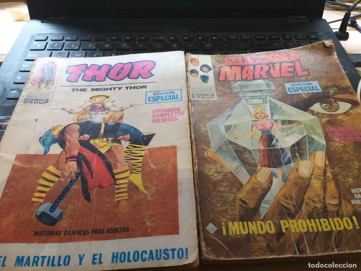Tebeos: seleccion marvel y thor a&ntilde;os 70 - Foto 1