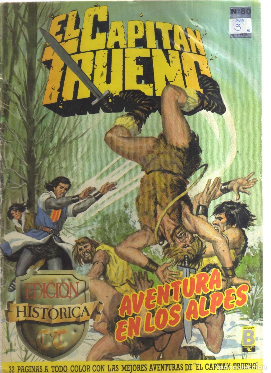 Tebeos: EL CAPITAN TRUENO EDICION HISTORICA N,80 - Foto 1
