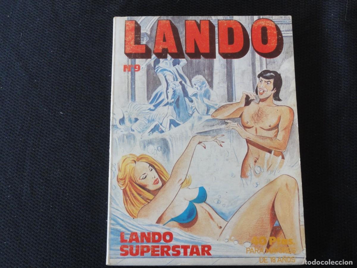 Giornalini: LANDO N&ordm; 9. LANDO SUPERSTAR. 128 PAGINAS. EDICIONES ACTUALES. 1977. C-37