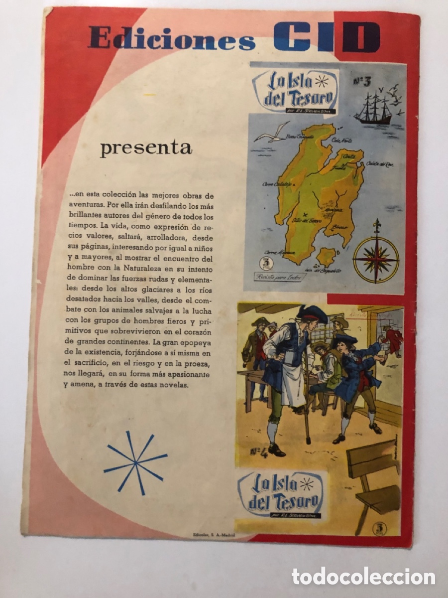 Tebeos: C&oacute;mic tebeo la isla del tesoro 5 ediciones cid - Foto 5