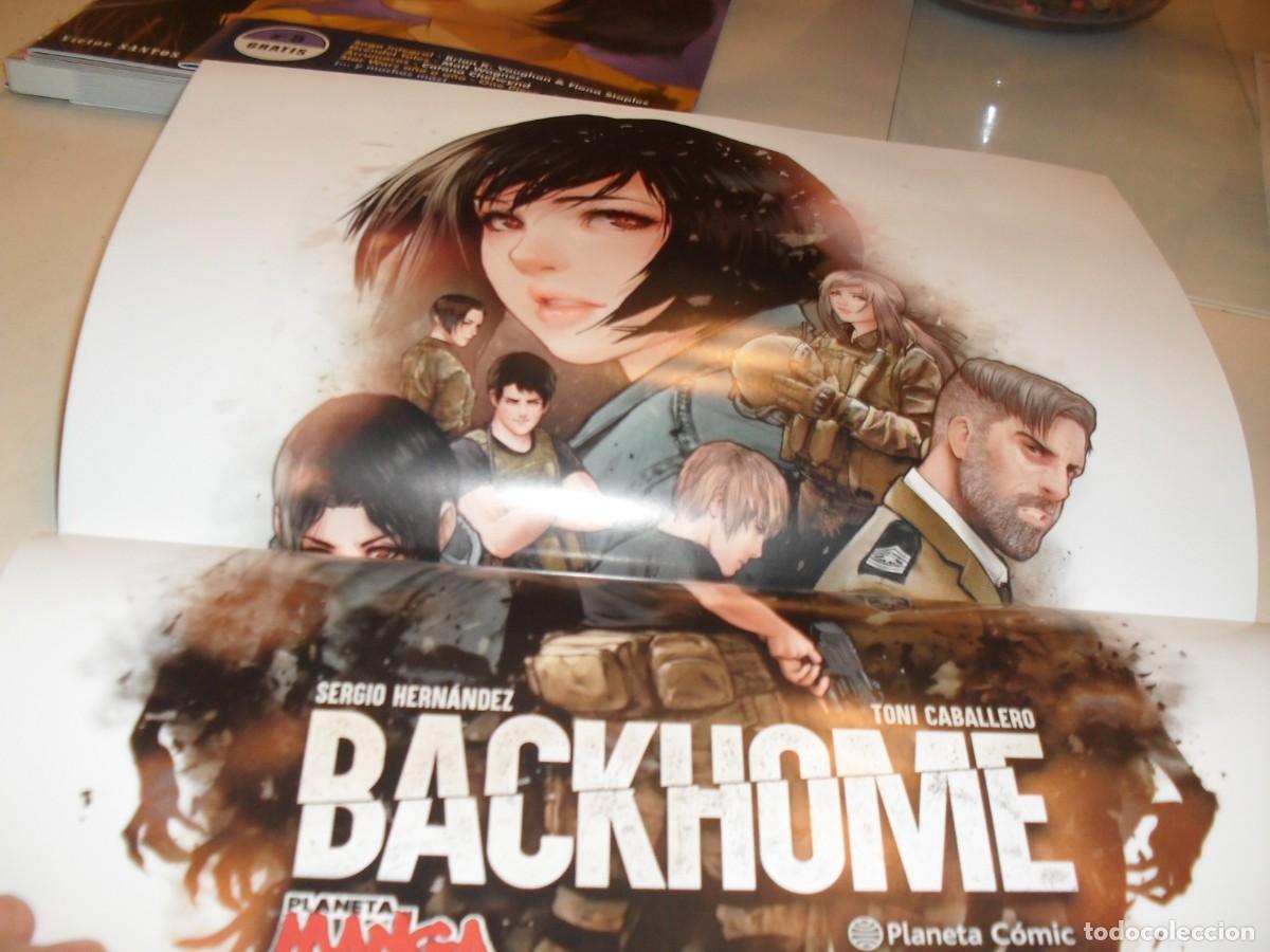 Tebeos: FORUM N&ordm;7.PLANETA COMICS,2022.CON POSTER BACKHOME Y STAR WARS.IMPECABLE. - Foto 2