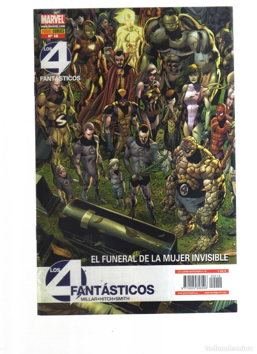 Tebeos: LOS 4 FANTASTICOS MARVEL PANINI N,19 - Foto 1