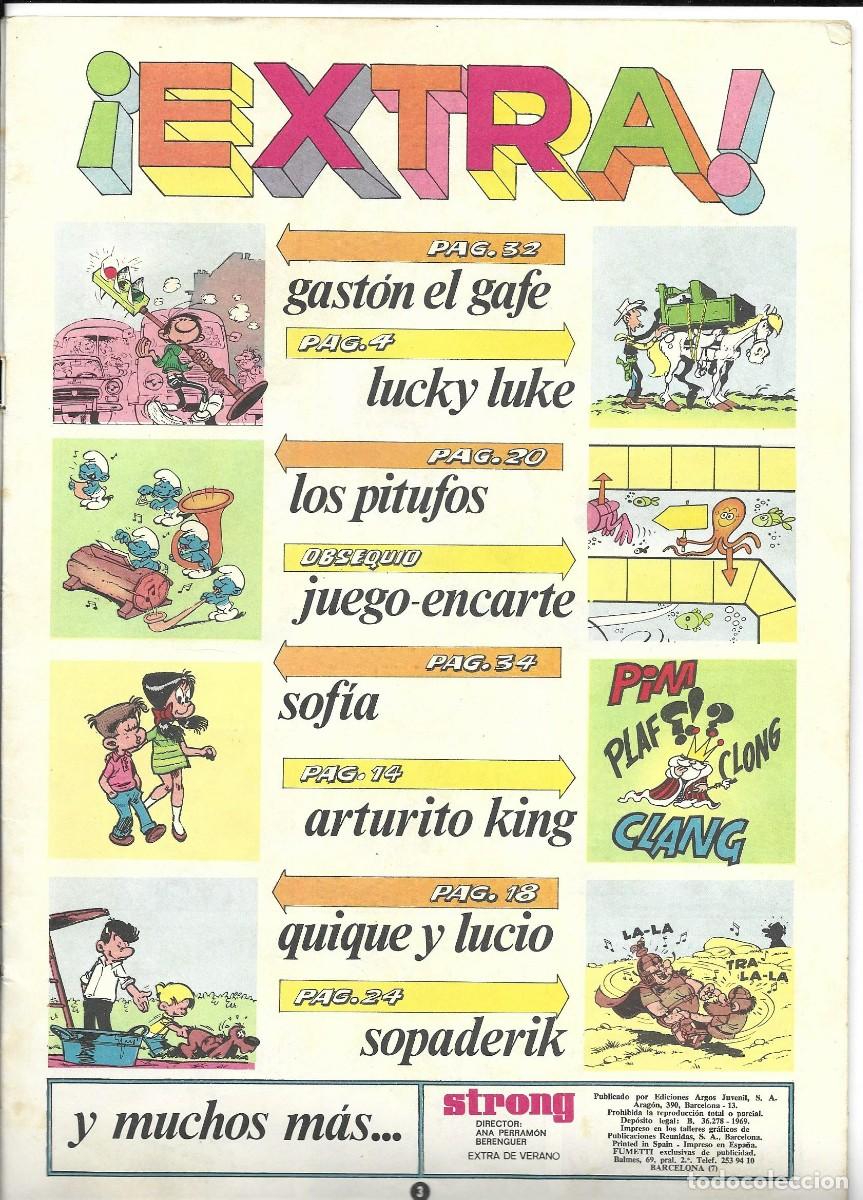 Tebeos: Comic STRONG Extra de verano 1969 - Foto 3