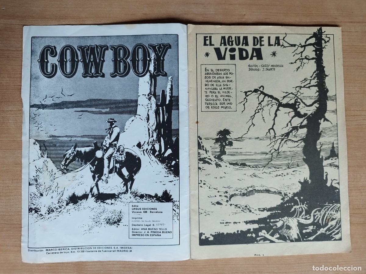 Tebeos: COWBOY, EL AGUA DE LA VIDA, EDICIONES MIDESA, N&ordm; 7, 194? ... L5977 - Foto 2