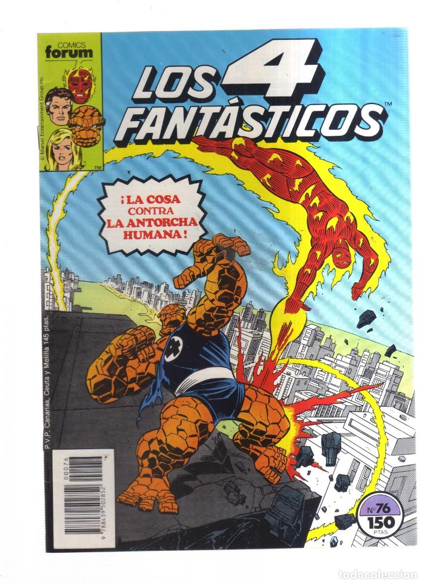 Tebeos: LOS 4 FANTASTICOS FORUM N,76 - Foto 1