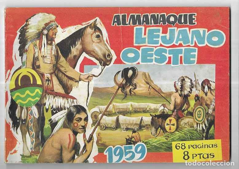 Tebeos: Almanaque Lejano Oeste 1959 Edigesa