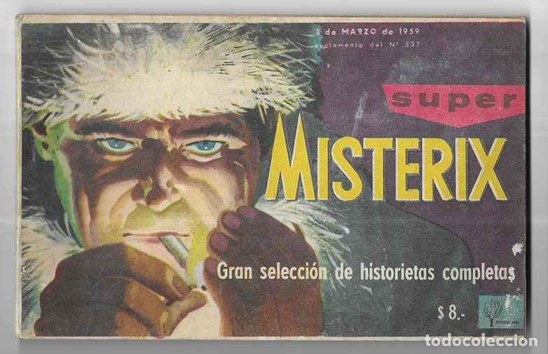 Tebeos: Super Misterix Gran selecci&oacute;n de historietas completas 1959 Argentina