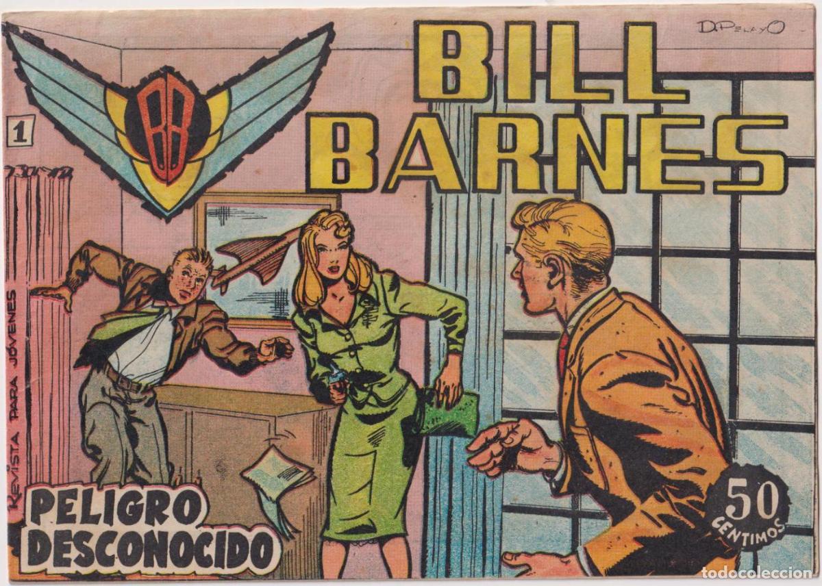 Tebeos: Bill Barnes n&ordm; 1. Roll&aacute;n 1961 - Foto 1