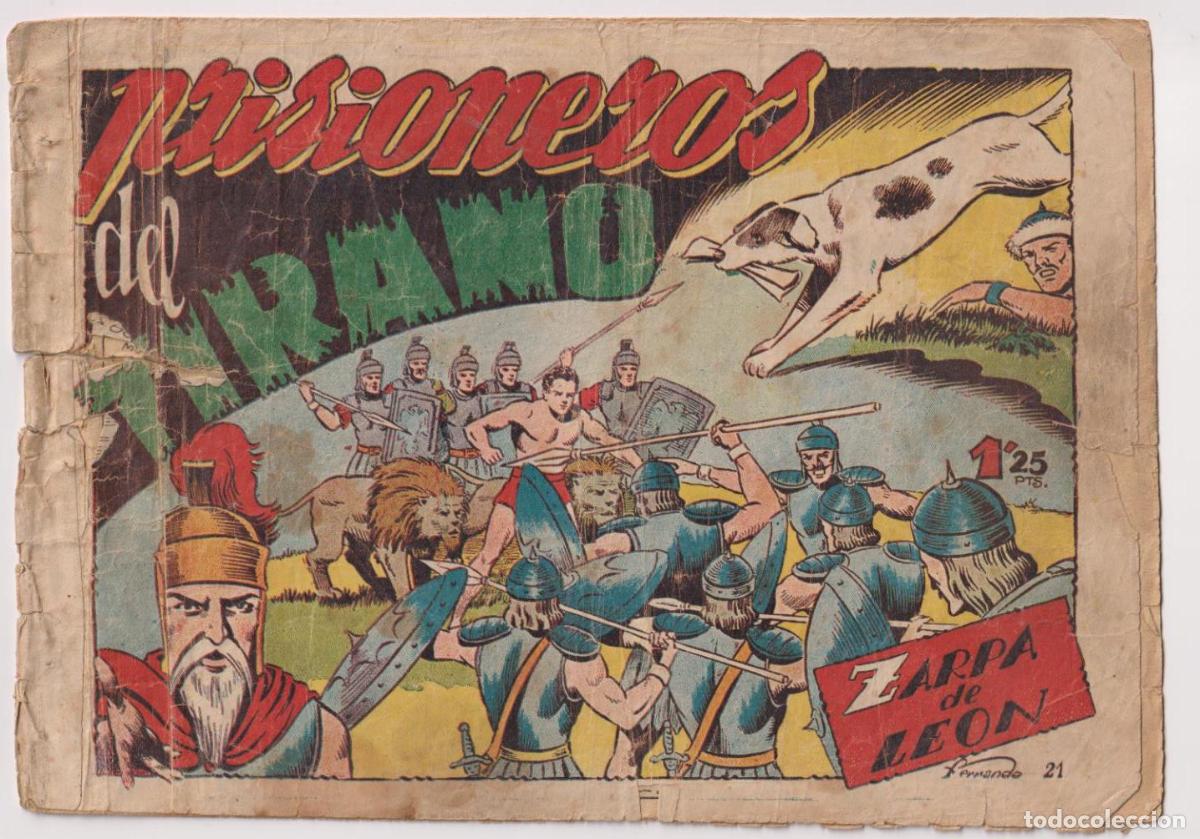 Tebeos: Zarpa de Le&oacute;n n&ordm; 21. Toray 1949 - Foto 1
