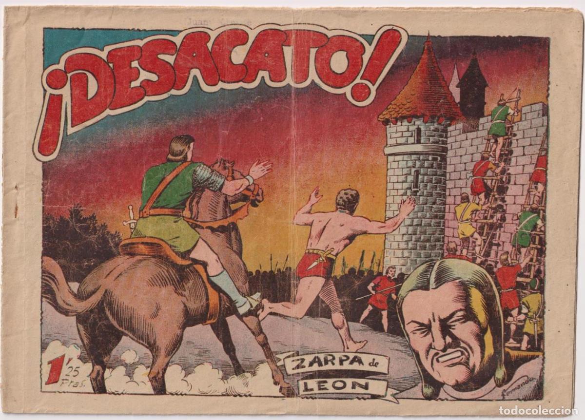 Tebeos: Zarpa de Le&oacute;n n&ordm; 57. Toray 1949 - Foto 1