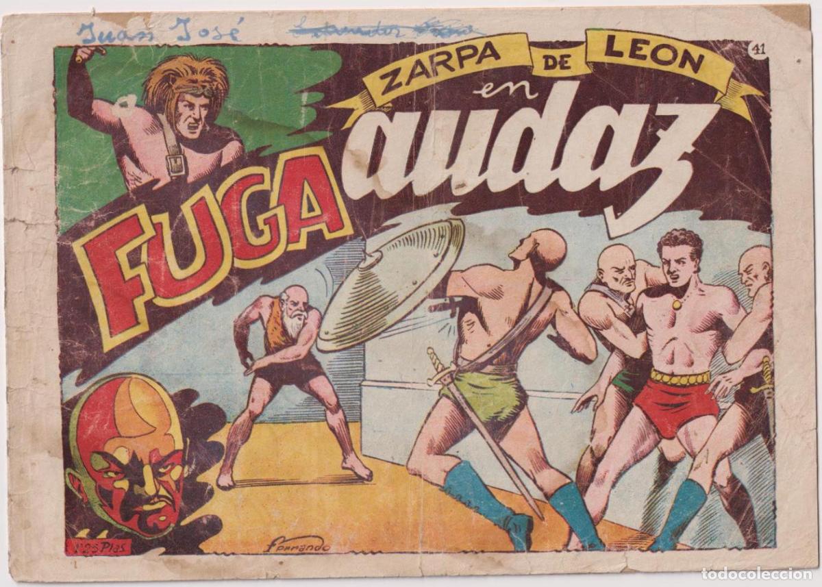 Tebeos: Zarpa de Le&oacute;n n&ordm; 41. Toray 1949 - Foto 1