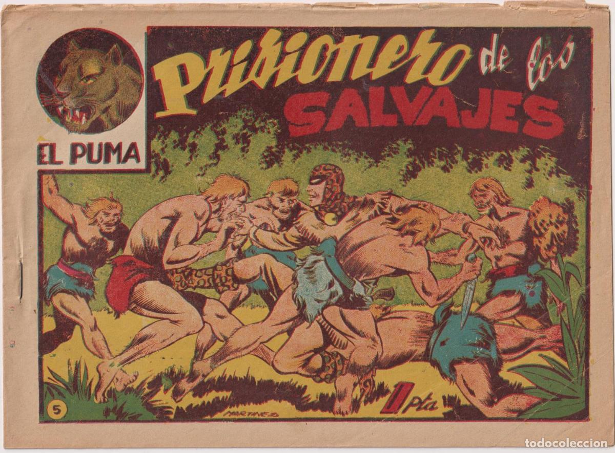Tebeos: El Puma n&ordm; 5. Marco 1953. SIN ABRIR - Foto 1