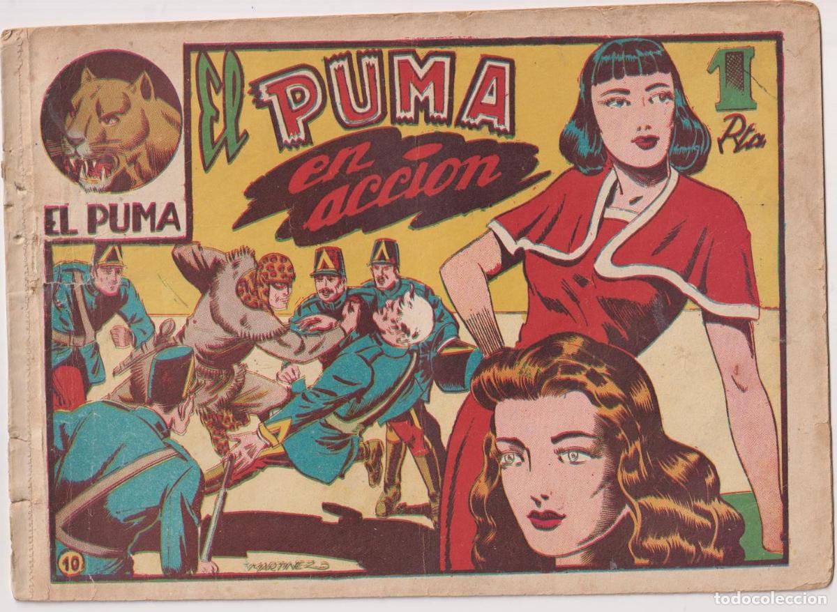 Tebeos: El Puma n&ordm; 10. Marco 1953 - Foto 1
