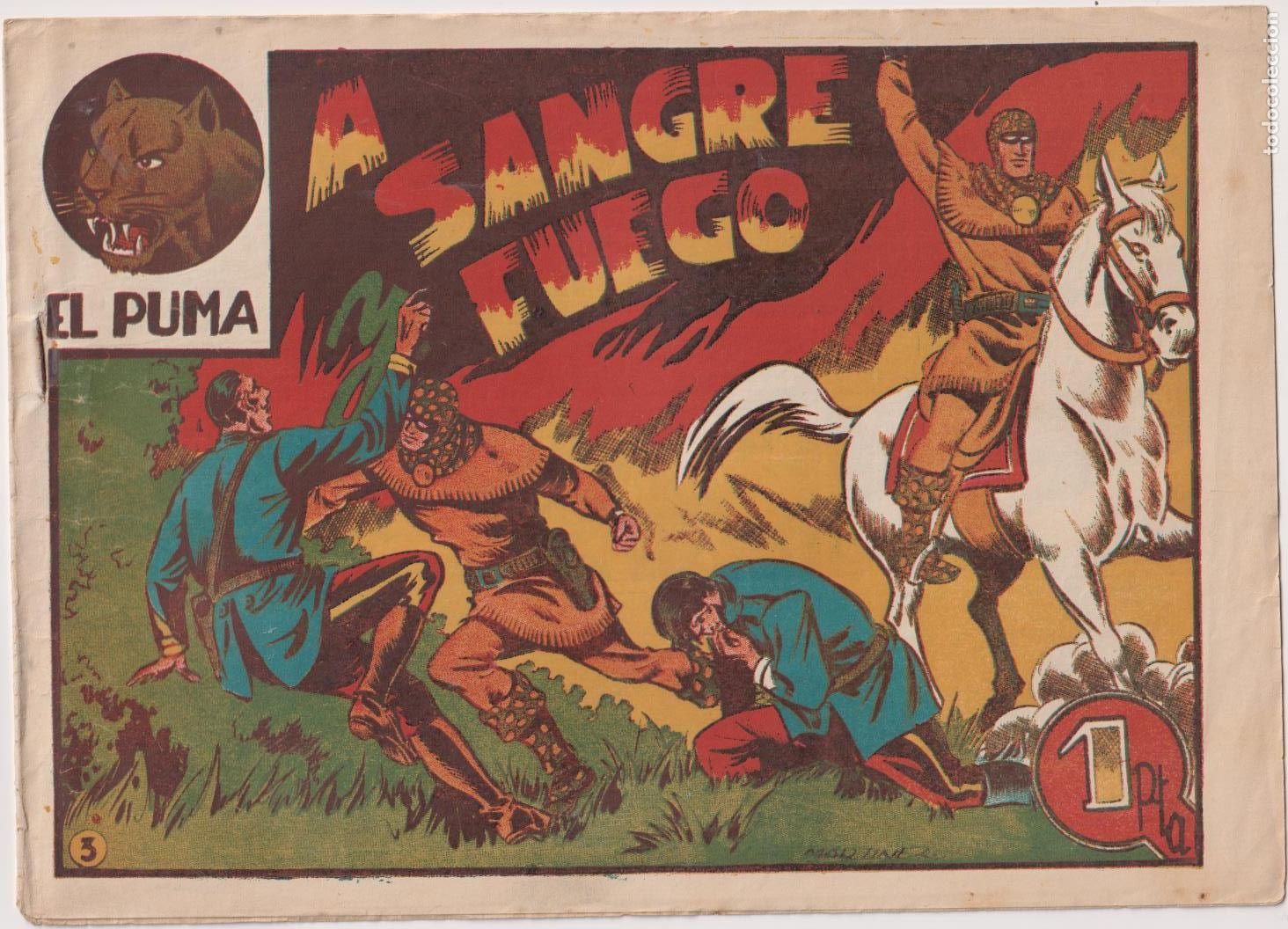Tebeos: El Puma n&ordm; 3. Marco 1953 - Foto 1
