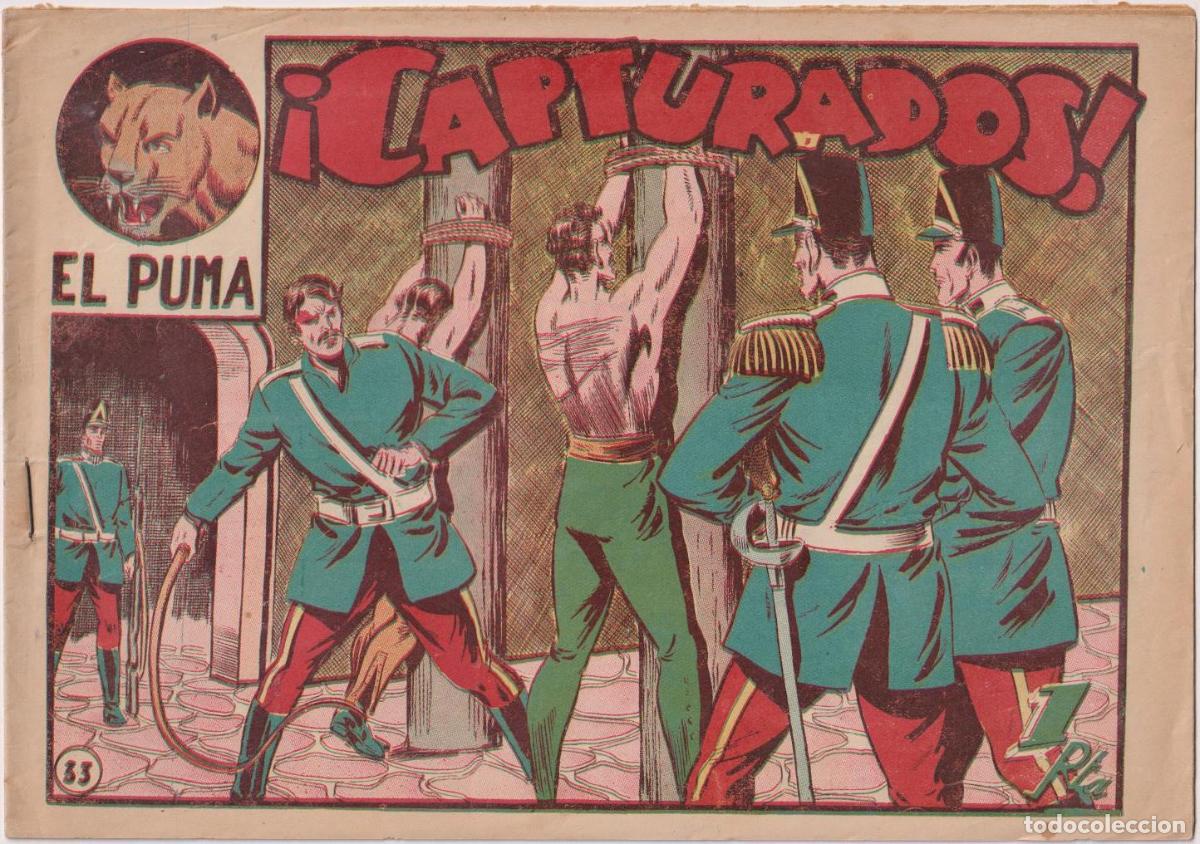Tebeos: El Puma n&ordm; 33. Marco 1953 - Foto 1