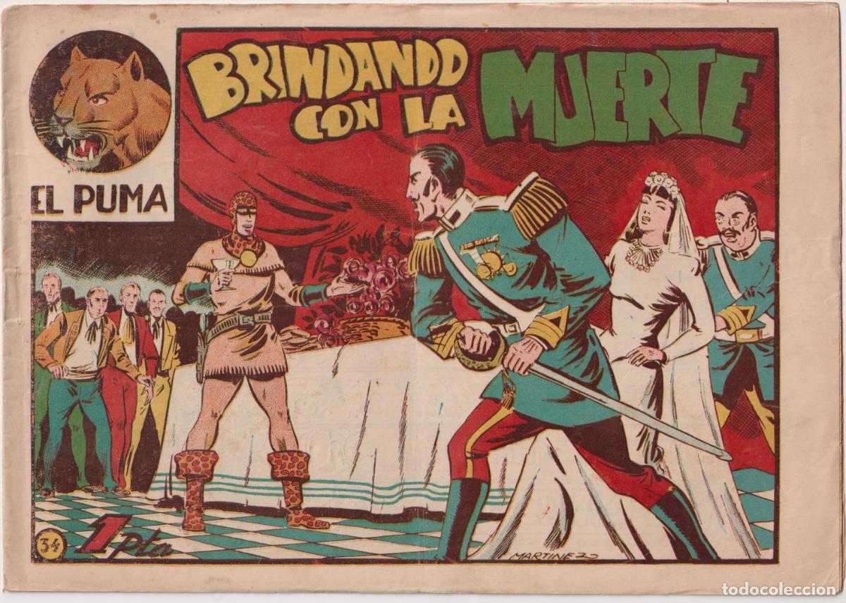 Tebeos: El Puma n&ordm; 34. Marco 1953 - Foto 1