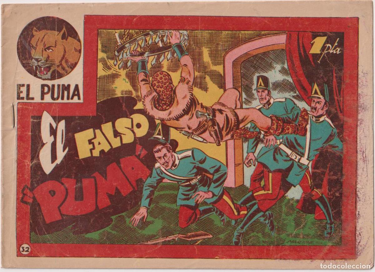 Tebeos: El Puma n&ordm; 32. Marco 1953 - Foto 1