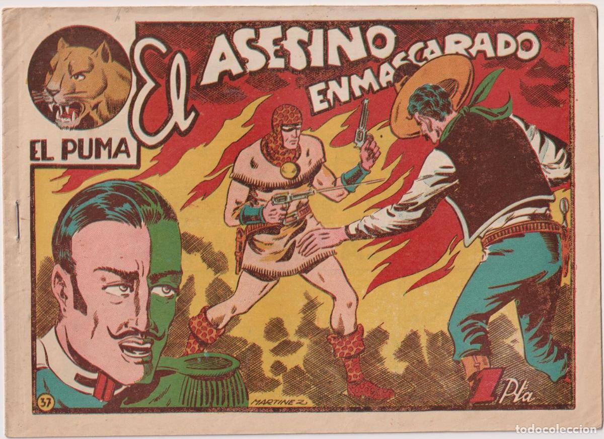 Tebeos: El Puma n&ordm; 37. Marco 1953 - Foto 1