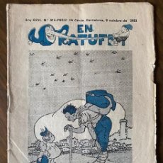 Tebeos: EN PATUFET - ANY XVIII - NÚM. 914 - BARCELONA 8 OCTUBRE DE 1921