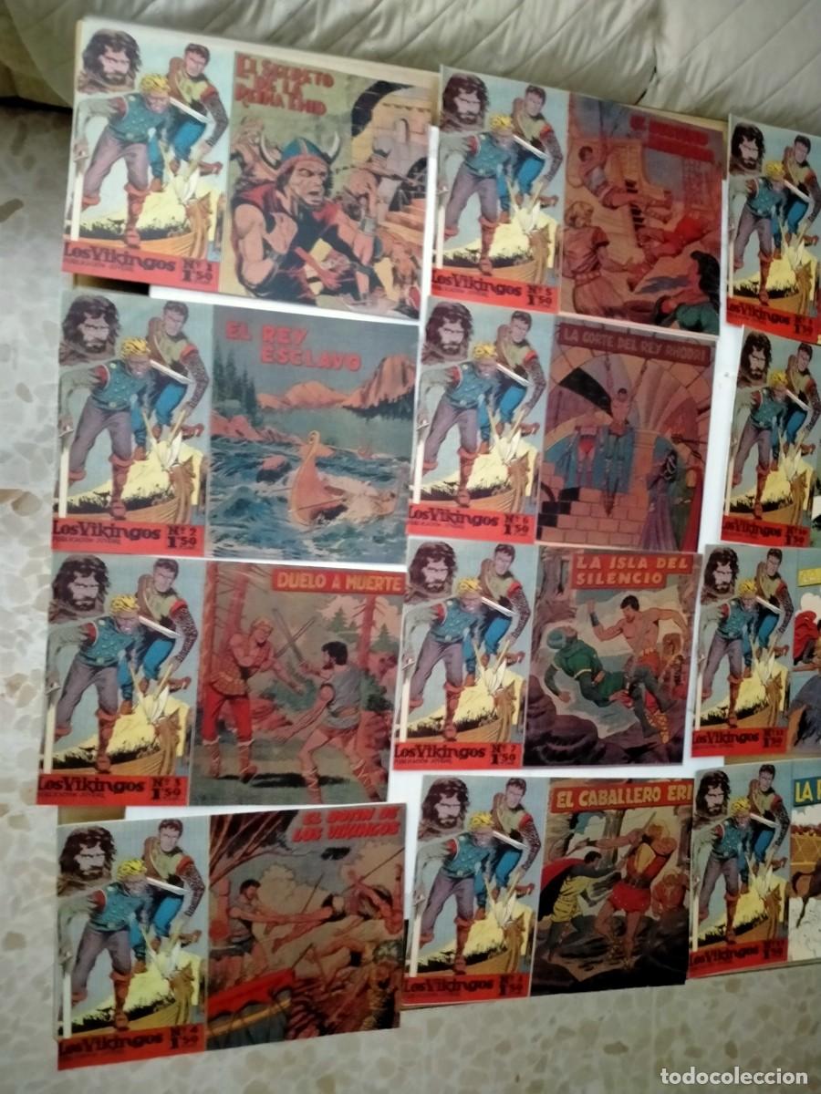 Tebeos: tebeos de los vikingos-coleccion completa 17 numeros fascimil