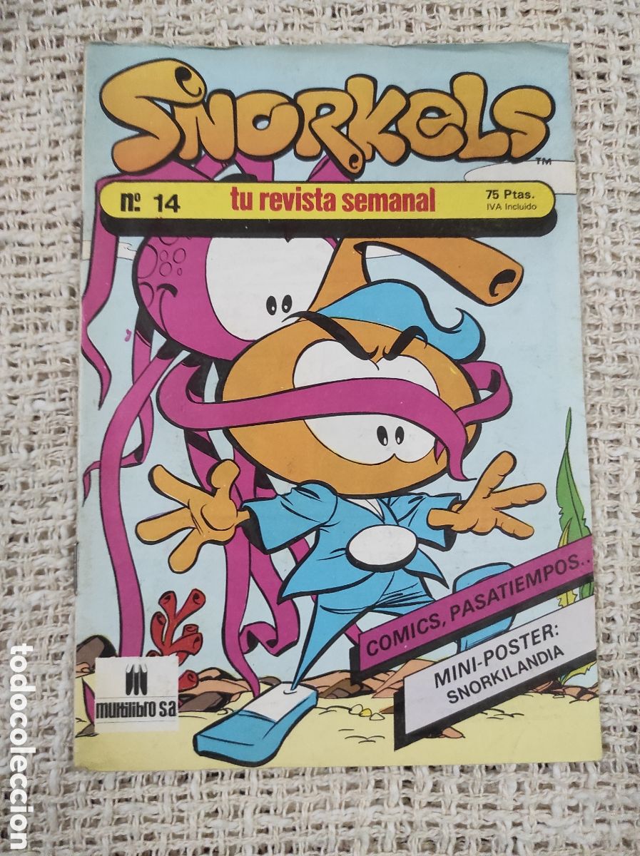 Tebeos: SNORKELS N&ordm; 14 -EDITA: MULTILIBRO EN 1986 - Foto 1