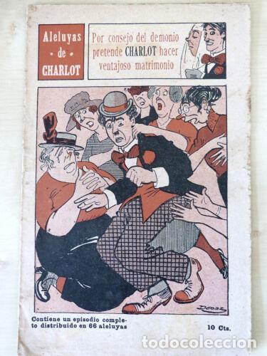 BDs: Aleluyas de Charlot.sin numeracion.El Gato Negro 10 cts. 1921?