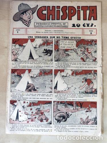 BDs: Chispita 2.El Gato Negro 10 cts. 1928