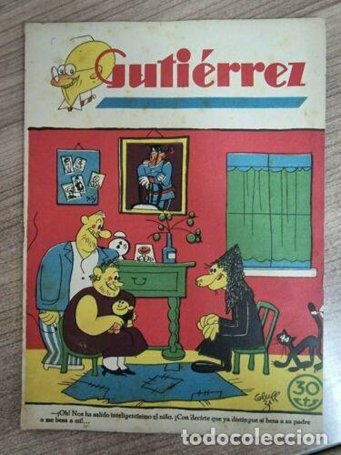 Tebeos: Semanario Gutierrez num.203 a&ntilde;o 1931