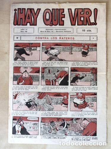 Comics: Hay Que Ver..! 169 El Gato Negro 10 cts. 1923