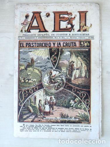 Tebeos: AEI 7.El Gato Negro 10 cts. 1924