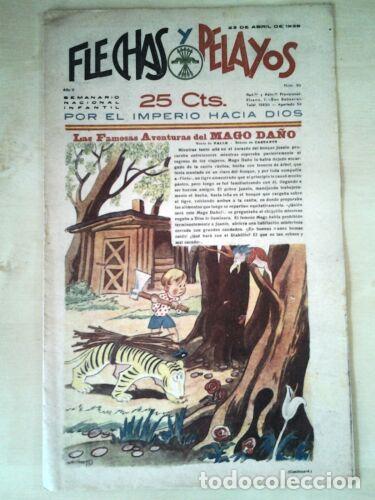 Tebeos: Flechas y Pelayos 20.Fet y las Jons - Foto 1
