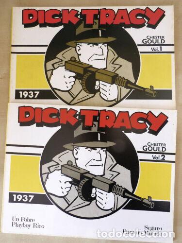 Tebeos: Dick Tracy,col.completa 2 tebeos,Chester Gould,Districomics - Foto 1