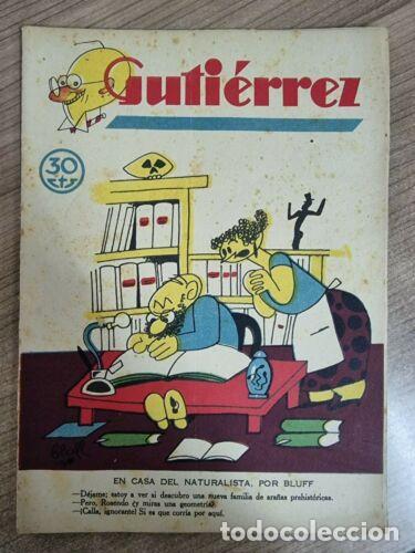 Tebeos: Semanario Gutierrez num.166 a&ntilde;o 1930