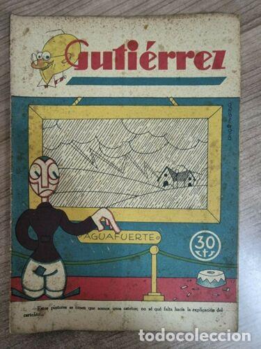 Tebeos: Semanario Gutierrez num.179 a&ntilde;o 1930