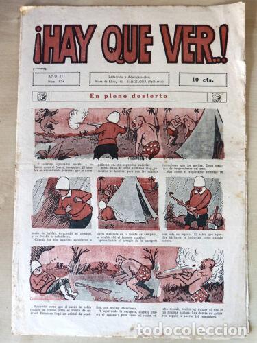 Tebeos: Hay Que Ver..! 124.El Gato Negro 10 cts. 1923