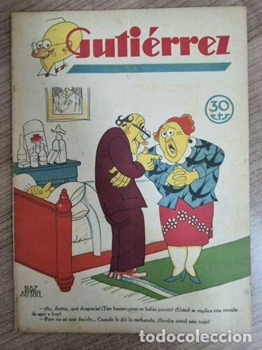 Tebeos: Semanario Gutierrez num.182 a&ntilde;o 1930 - Foto 1